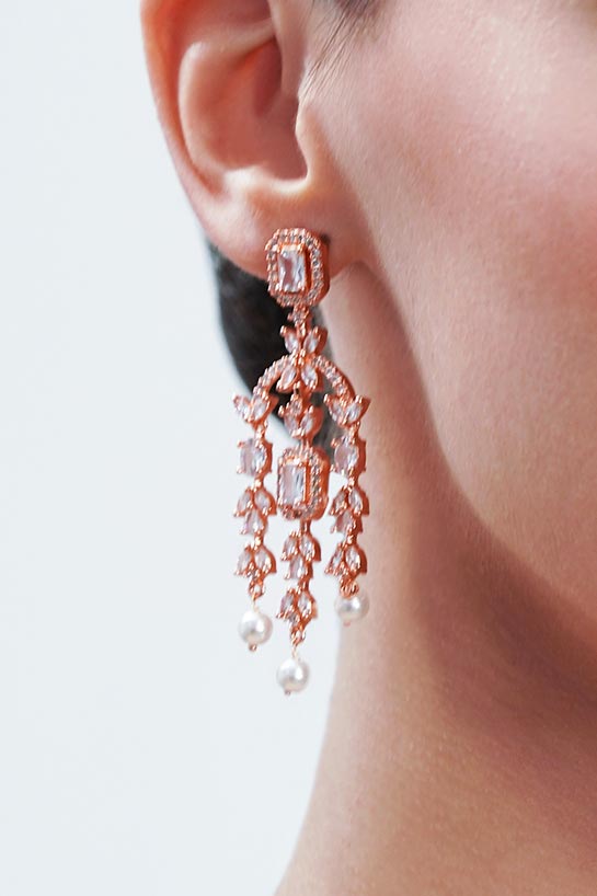 Rose Gold Jewelry Set