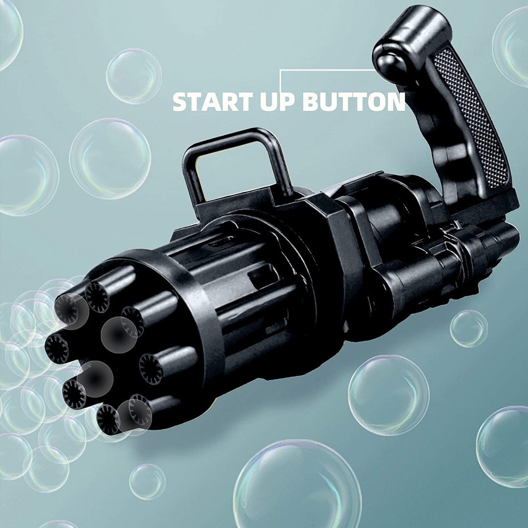 Bubble Machine Gun Toy ( 8 Holes )