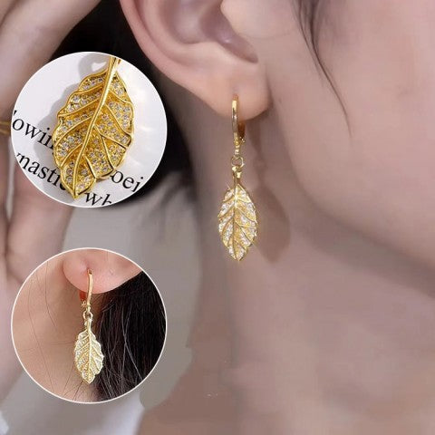 Gold Branches And Jade Leaves Series Jewelry