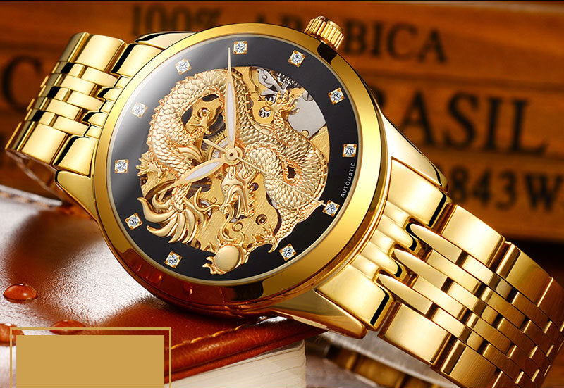 Golden Handcraft Watch
