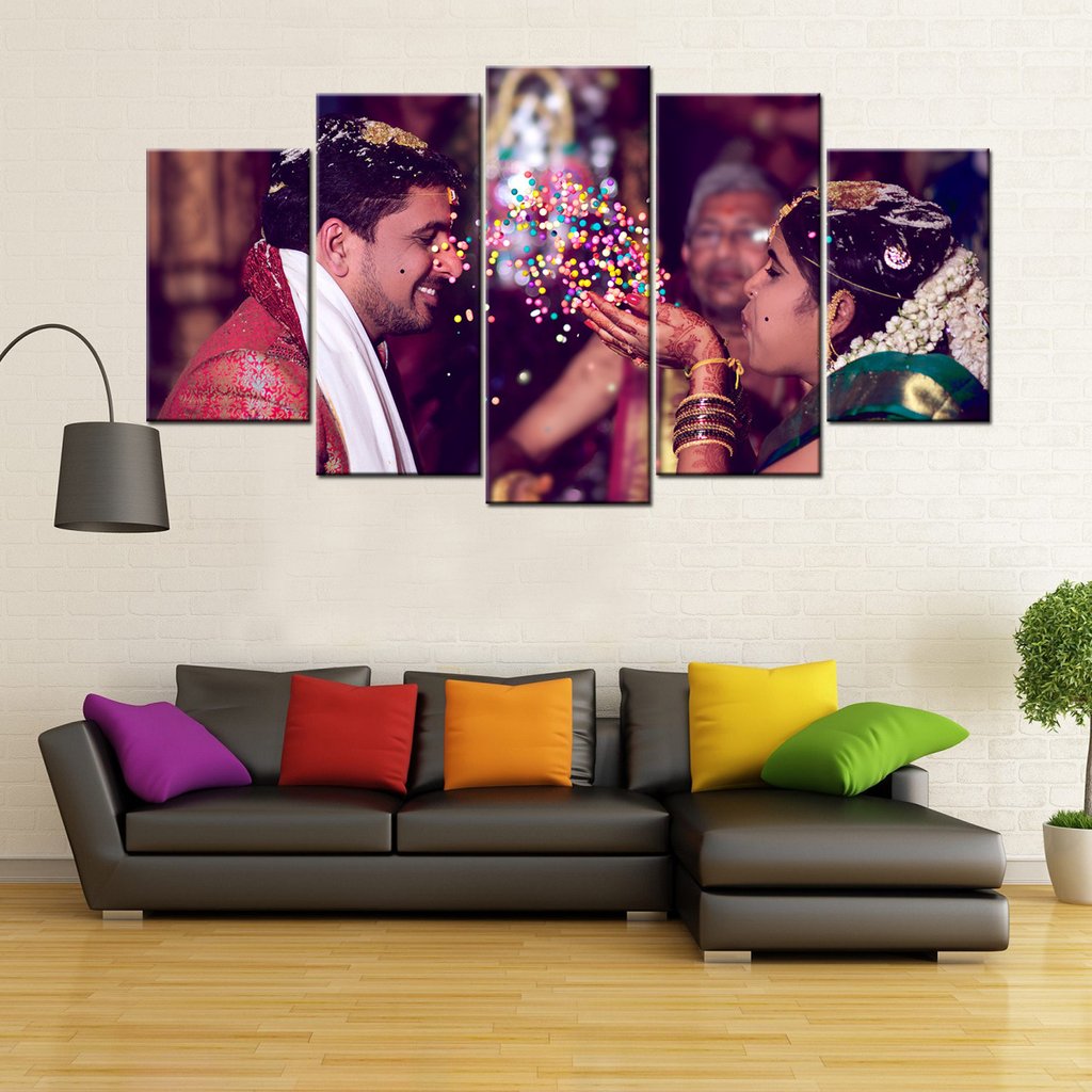 Custom Made 5 Piece Canvas Wall Art HD Printed