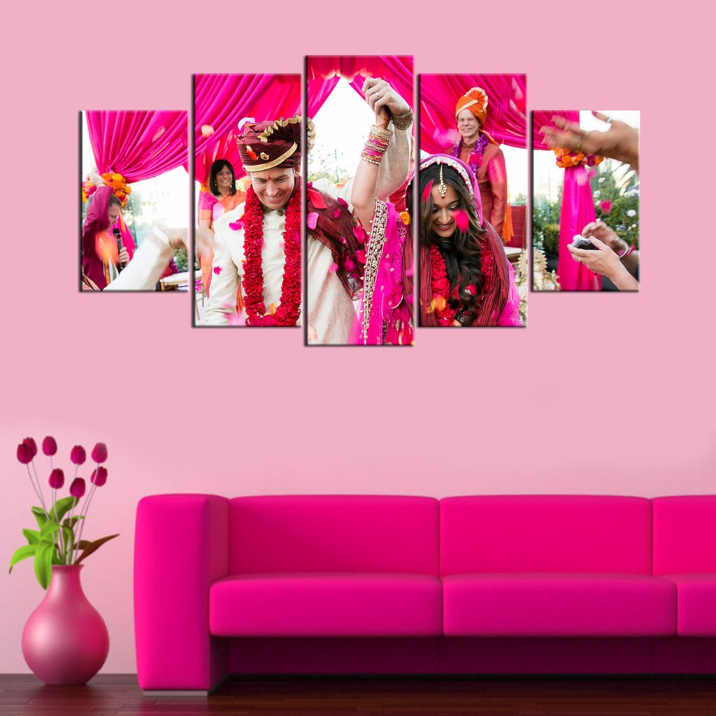 Custom Made 5 Piece Canvas Wall Art HD Printed