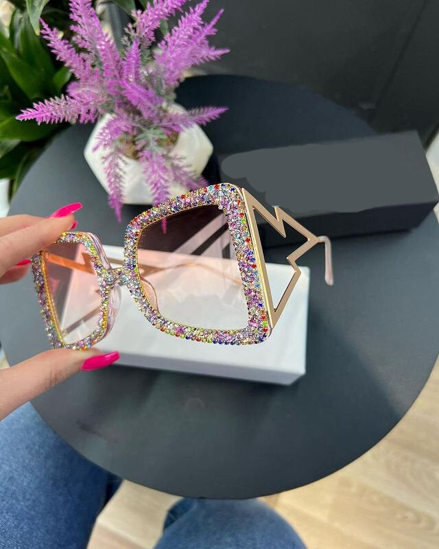 OverSize Bling Sunglasses