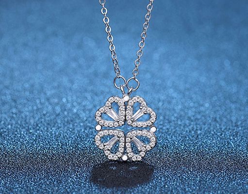 LUCKY FOUR- LEAF CLOVER NECKLACE