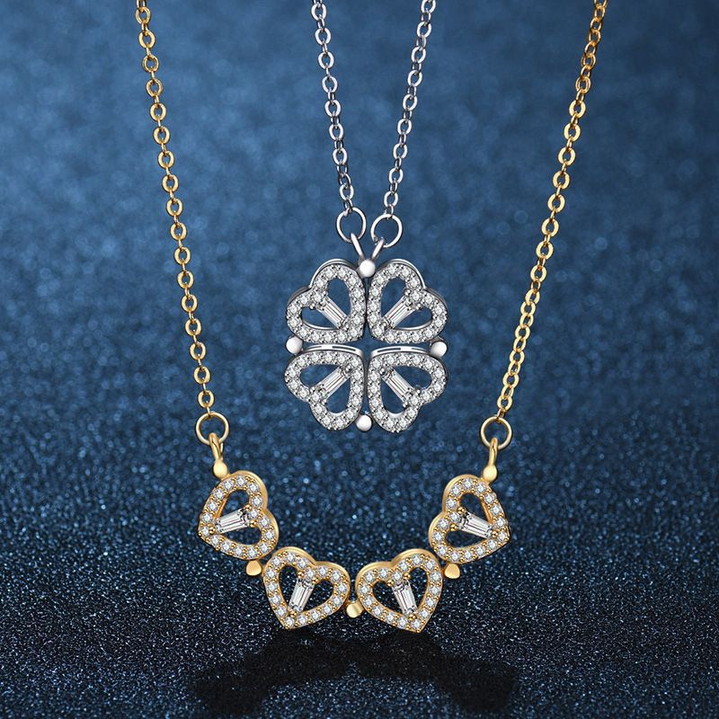 LUCKY FOUR- LEAF CLOVER NECKLACE