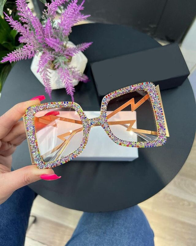 OverSize Bling Sunglasses
