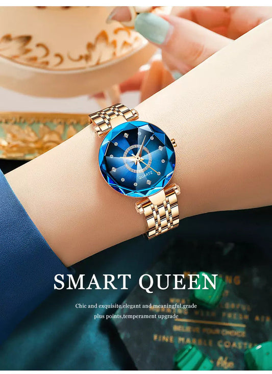 Starry Womens Stainless Steel Watch